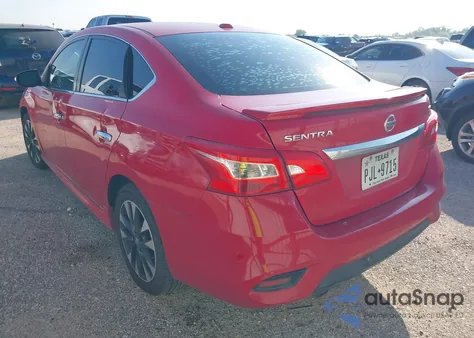 2019 Nissan Sentra Sr from USA, damaged, VIN 3N1AB7AP9KY290172